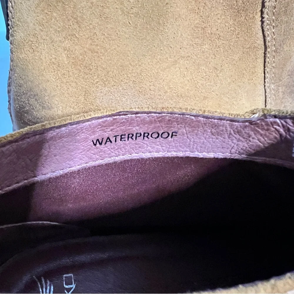 Dansko Waterproof Suede Leather Ankle Boots Size 39 - Picture 9 of 10